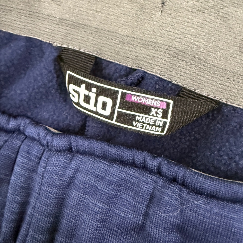 Stio Joggers Mens Small Blue Excellent Heathered Performance Activewear Pants - Picture 6 of 6